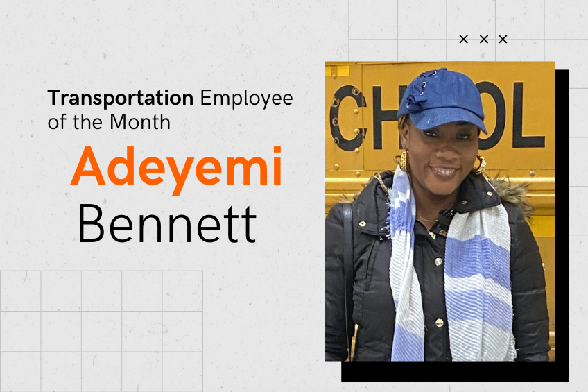 Transportation Employee of the Month: Adeyemi Bennett